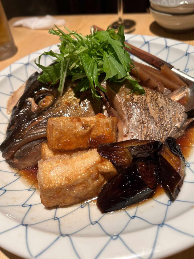 Japan Bistro Restaurant & Bar RIKYU 居酒屋利久さかな煮つけ